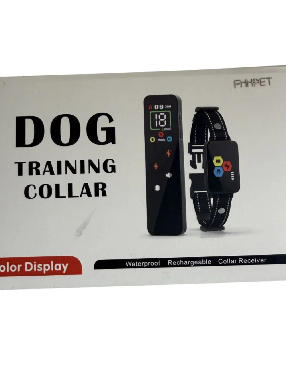 Remote Control Smart Dog Training Collar with 4 Training Modes NEW
